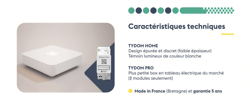 DELTA DORE DÉVOILE SES NOUVELLES BOX MAISON CONNECTÉE TYDOM HOME ET TYDOM PRO